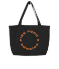 Large organic tote bag